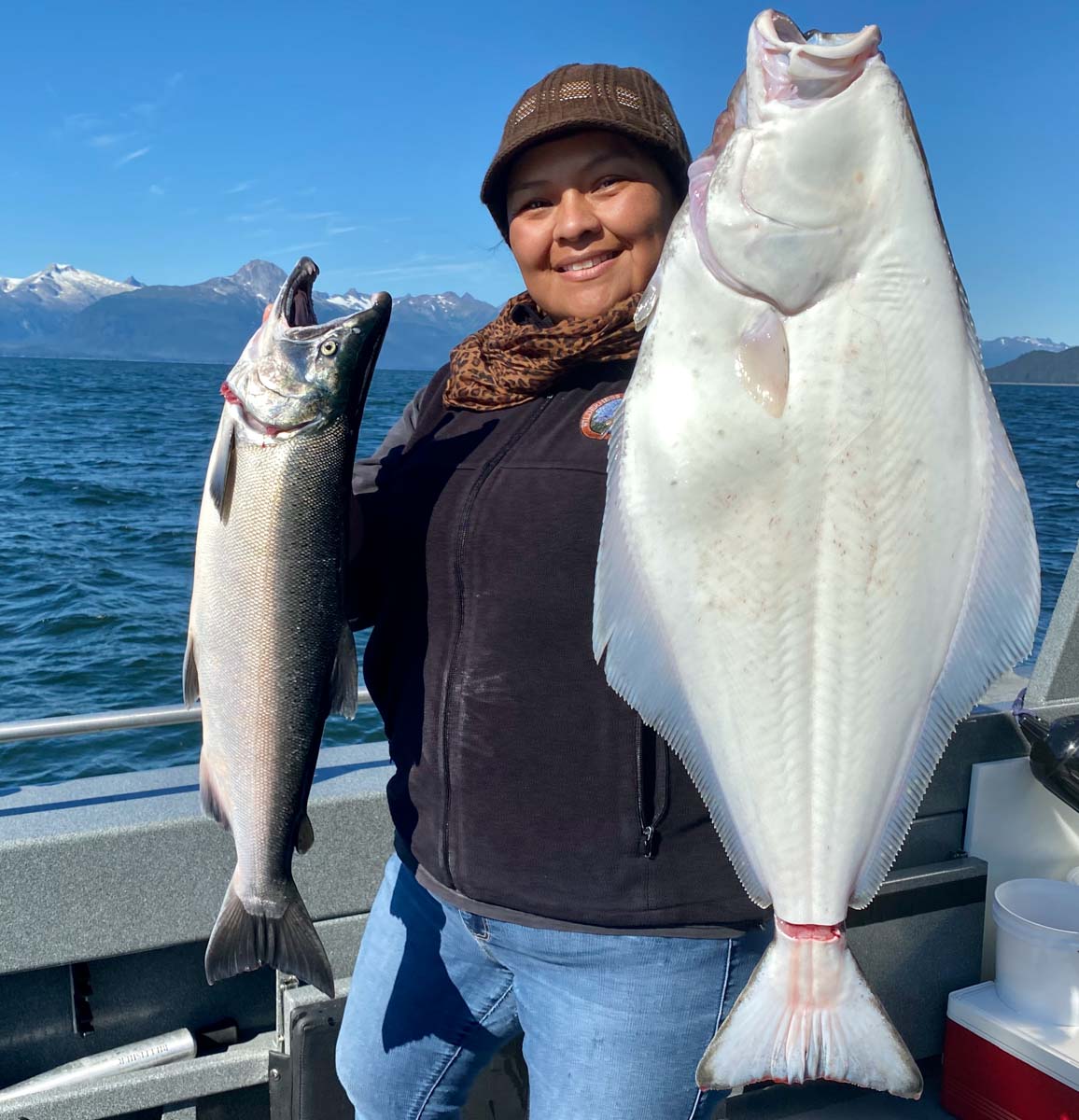 salmon fishing, halibut fishing