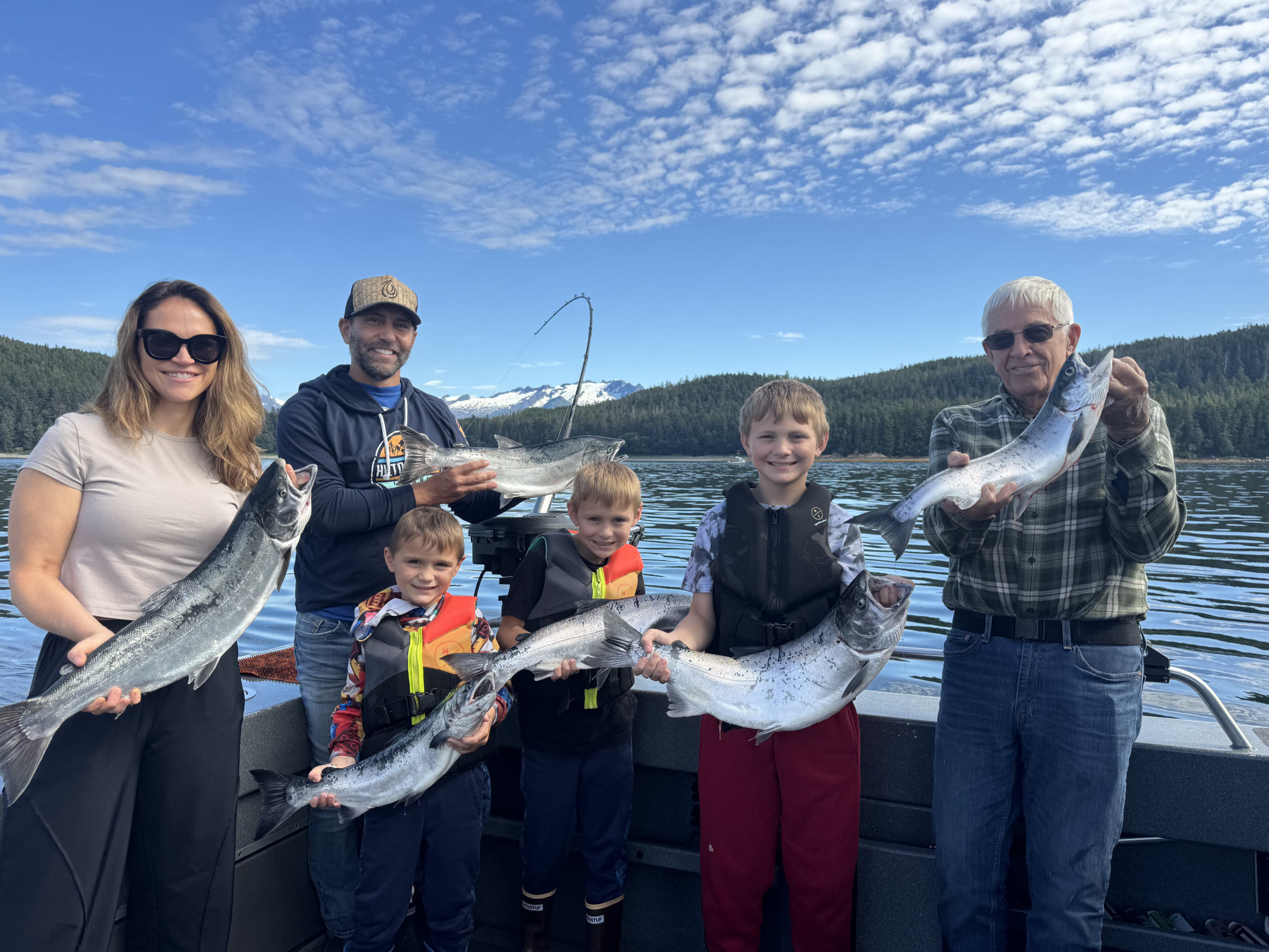 Adventures in Alaska boat on the water providing Juneau fishing charters.